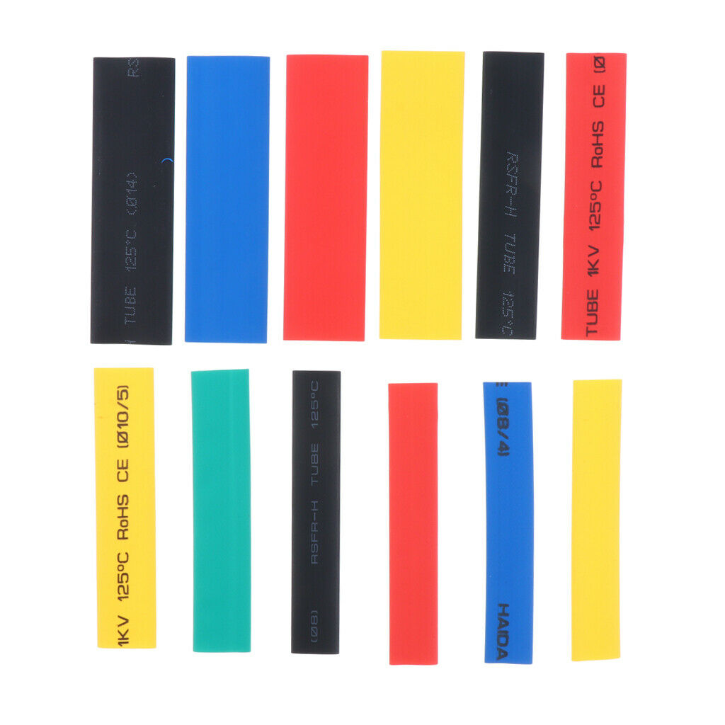 Shrinkable Sheath Insulation Shrink Wrap 2: 1 For 328pcs Wire Cable