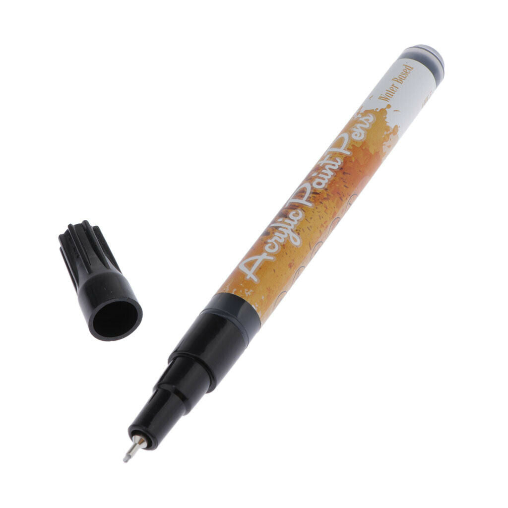 Acrylic Paint Marker for Acrylic Paints Draw on Ceramic Wood Fabric Glass Metal