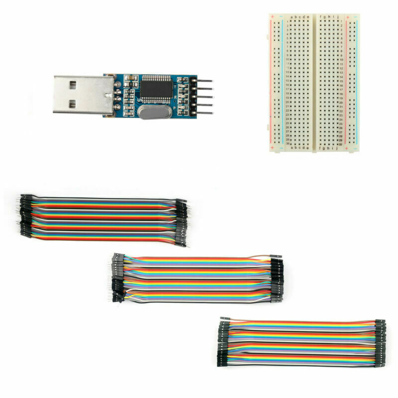 USB To RS232 TTL PL2303HX Converter Module+400 P Breadboard+120Pcs Jump Wire M/F
