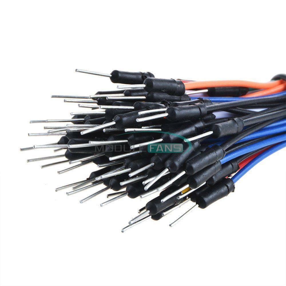 Breadboard 270 Points  PCB Bread 23x12 SYB-46+65pcs Jumper wire For Arduino top