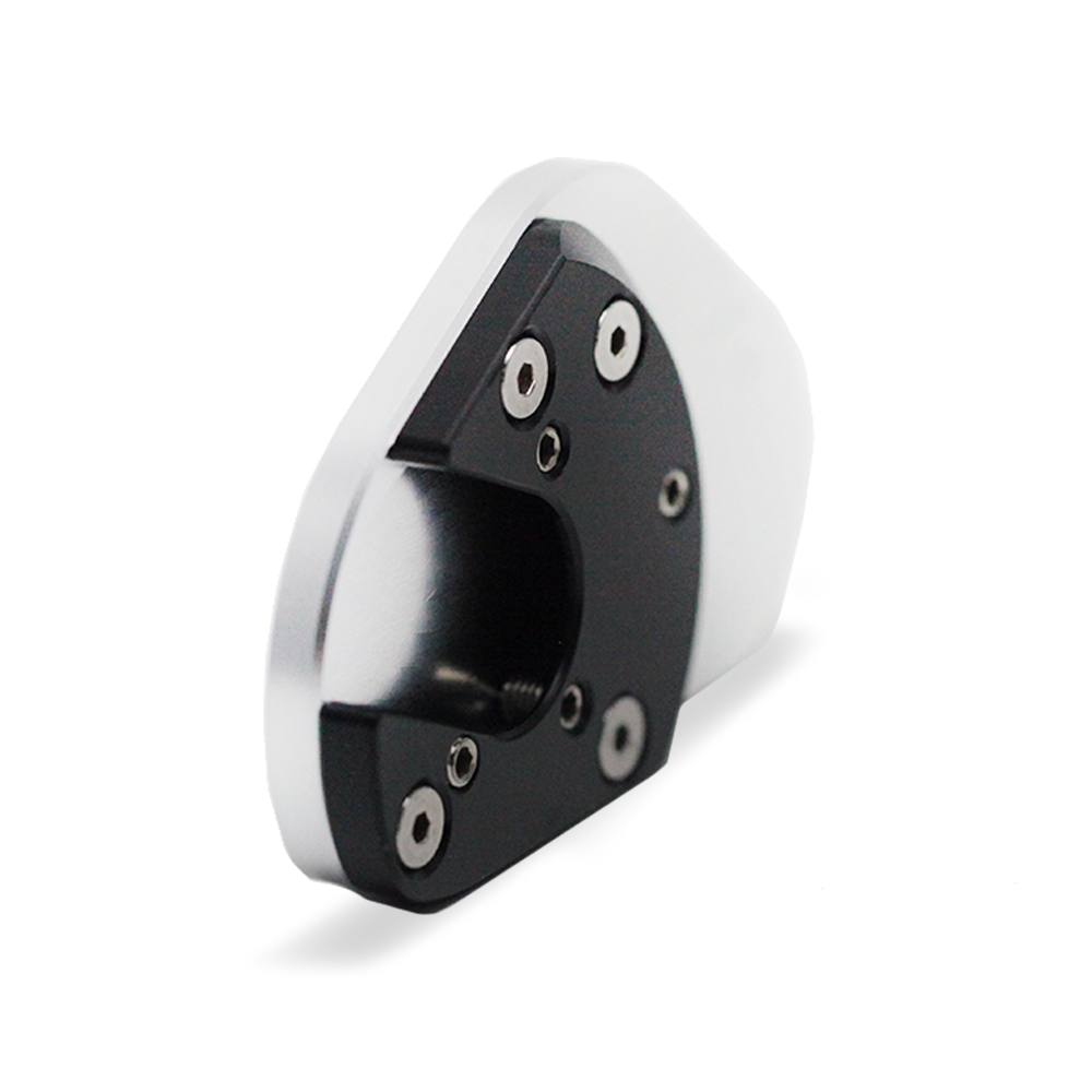 Kickstand Side Stand Extension Plate Pad For KAWASAKI ZX-6R NINJA ZX-10R/RR