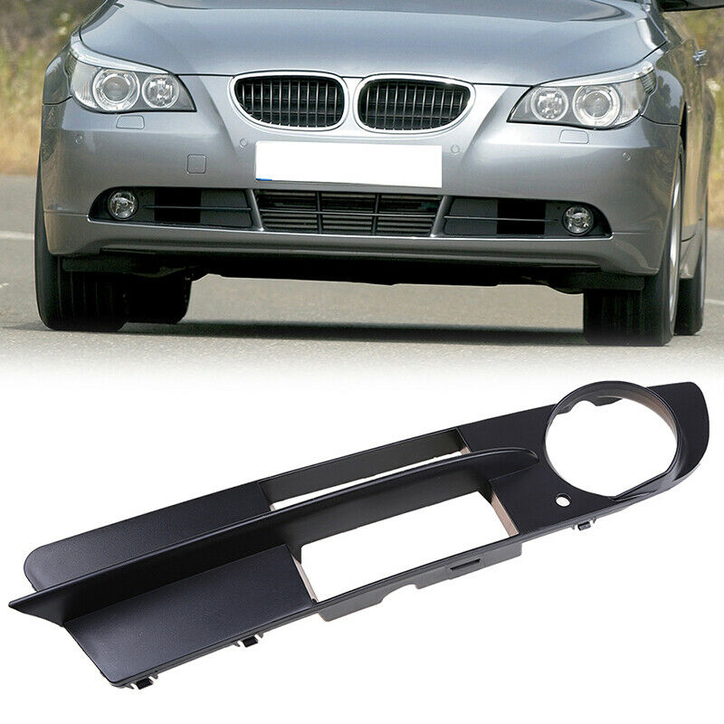 Right Front Bumper Fog Light Lamp Grille Cover Trim For BMW E60 E61 2003-2007