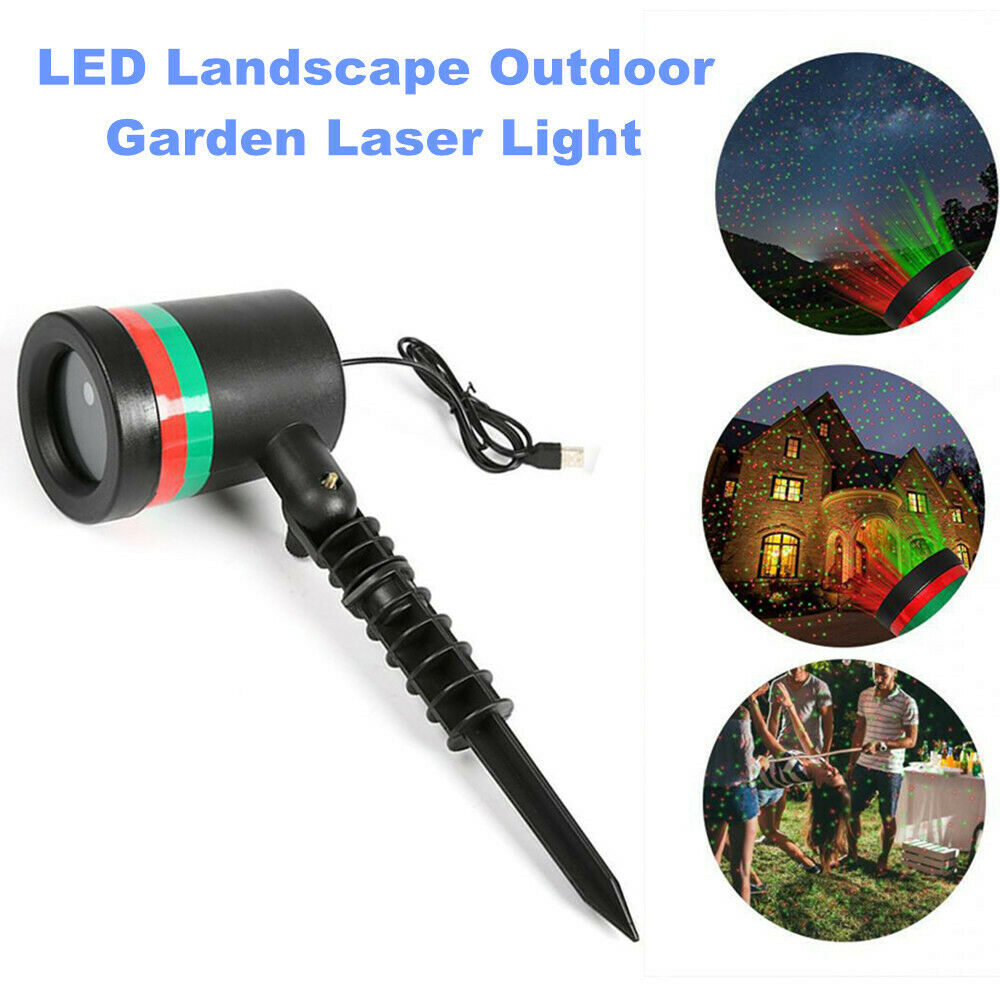 LED Landscape Spike Light Outdoor Garden Lamp Spotlight Gypsophila Waterproof