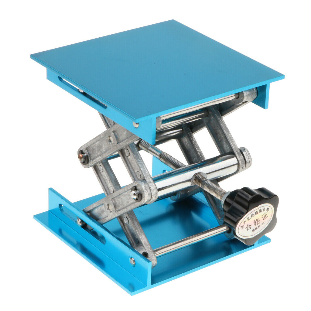 2Pcs Heavy-duty Lab Jack Stand Lift Platform Equipment Load Bearing 5KG