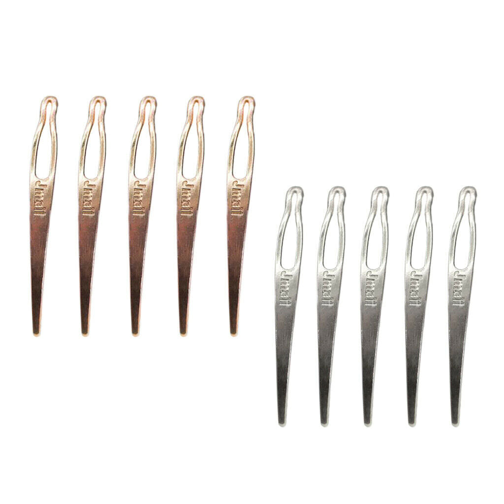 10 Packs Sturdy Smooth Dreadlock Interlocking Needles Braiding Hooks Tools