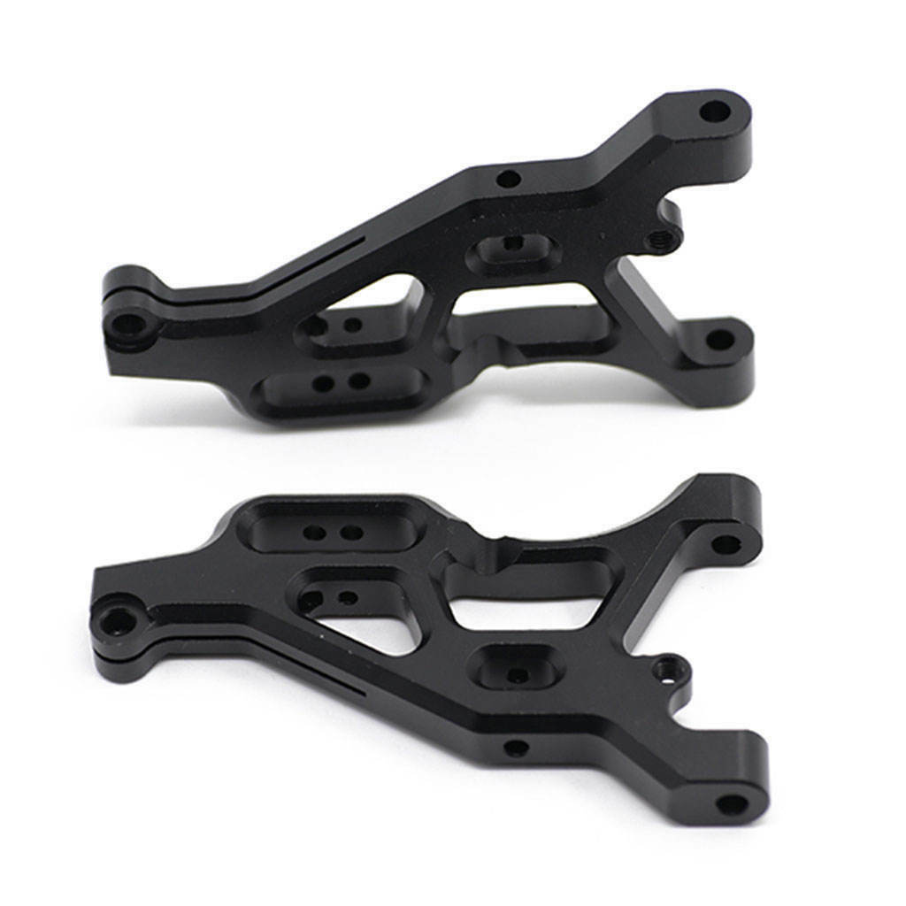 2x Front Rear Lower Arms for ARA109011 1/7 RC Car Spare Parts Replacement Black