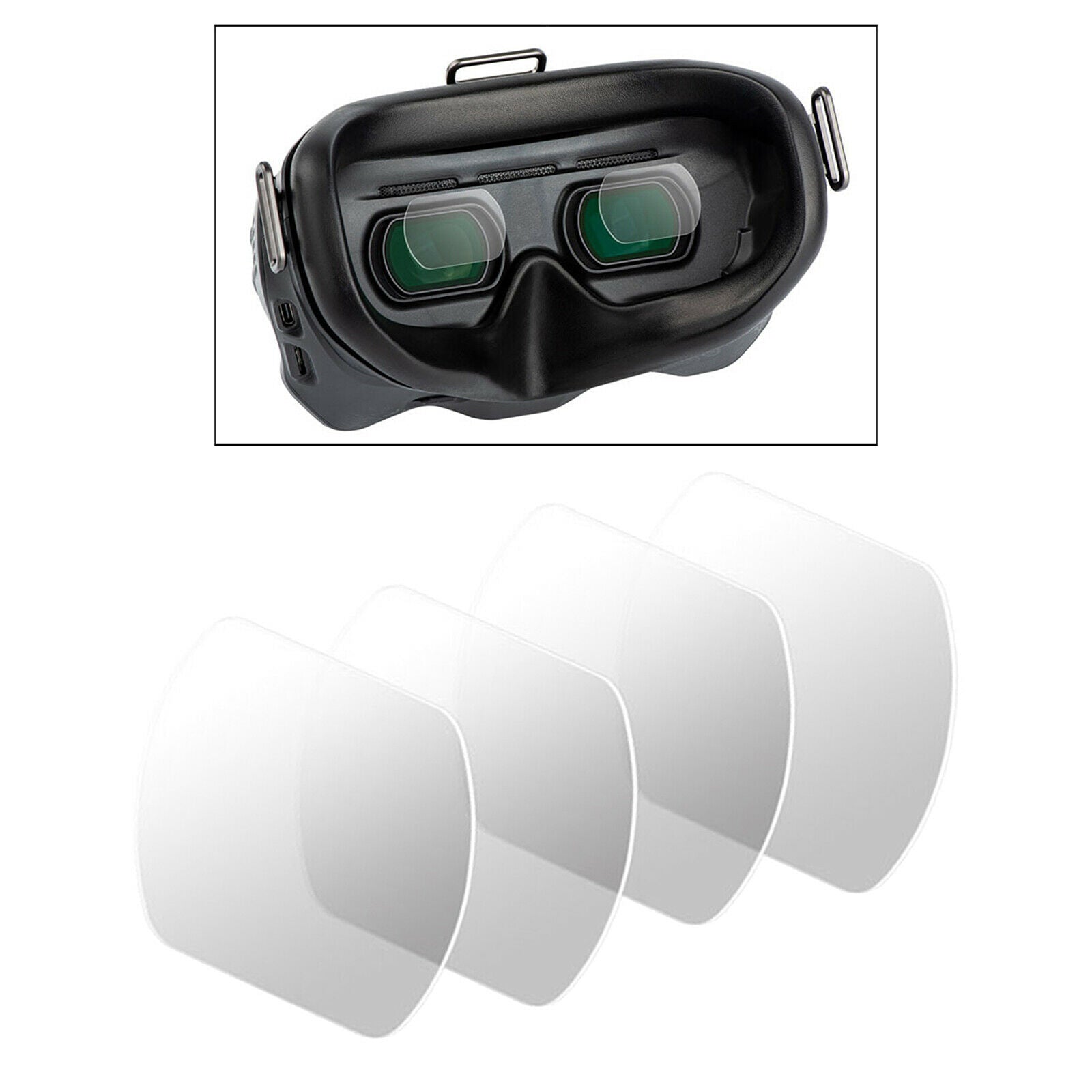 Goggles Protective Film for DJI FPV Sweat-proof Dust-proof Explosion-proof