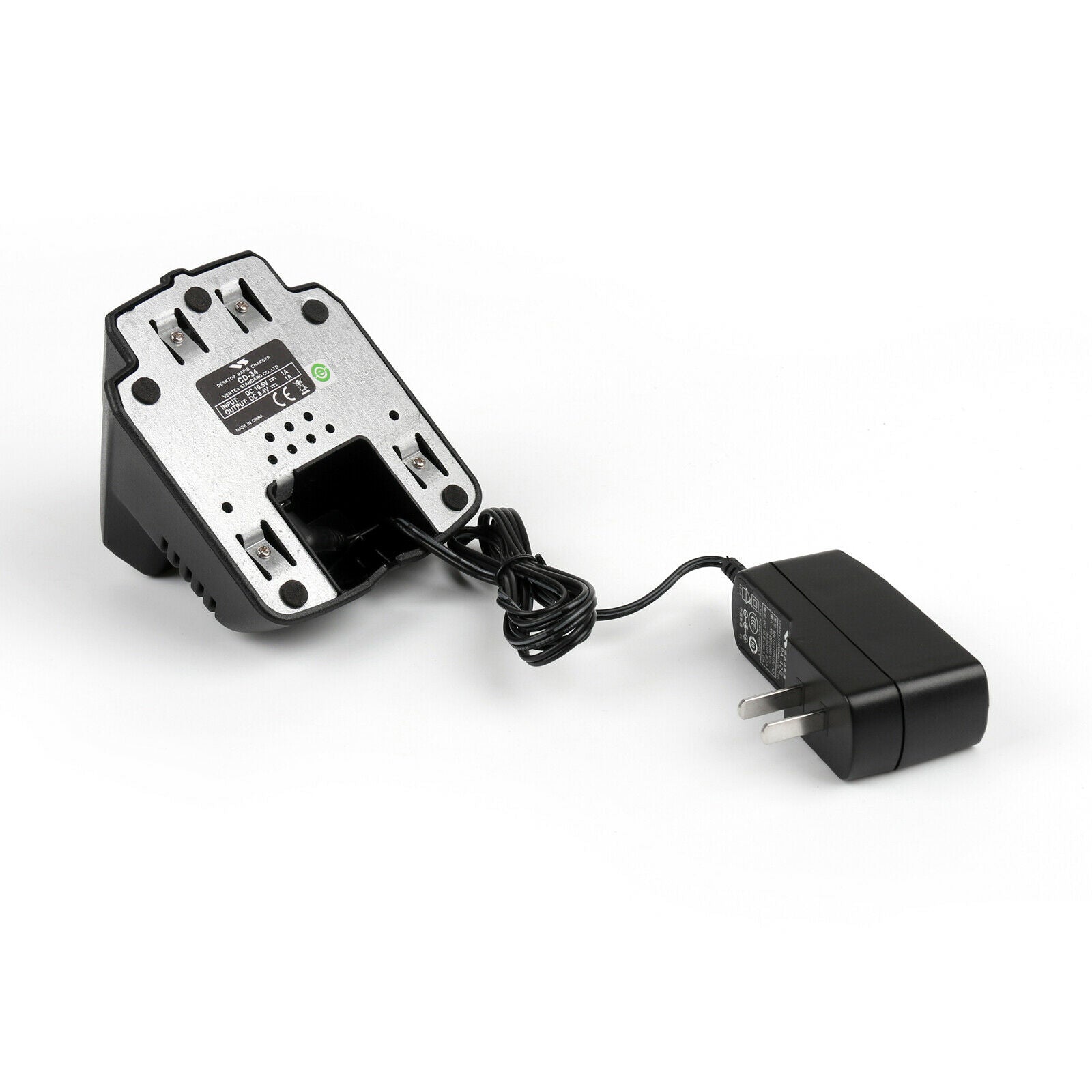 Desktop Battery Rapid Charger For Vertex VX231 VX351 VX354 CD-34 VAC-300B CN