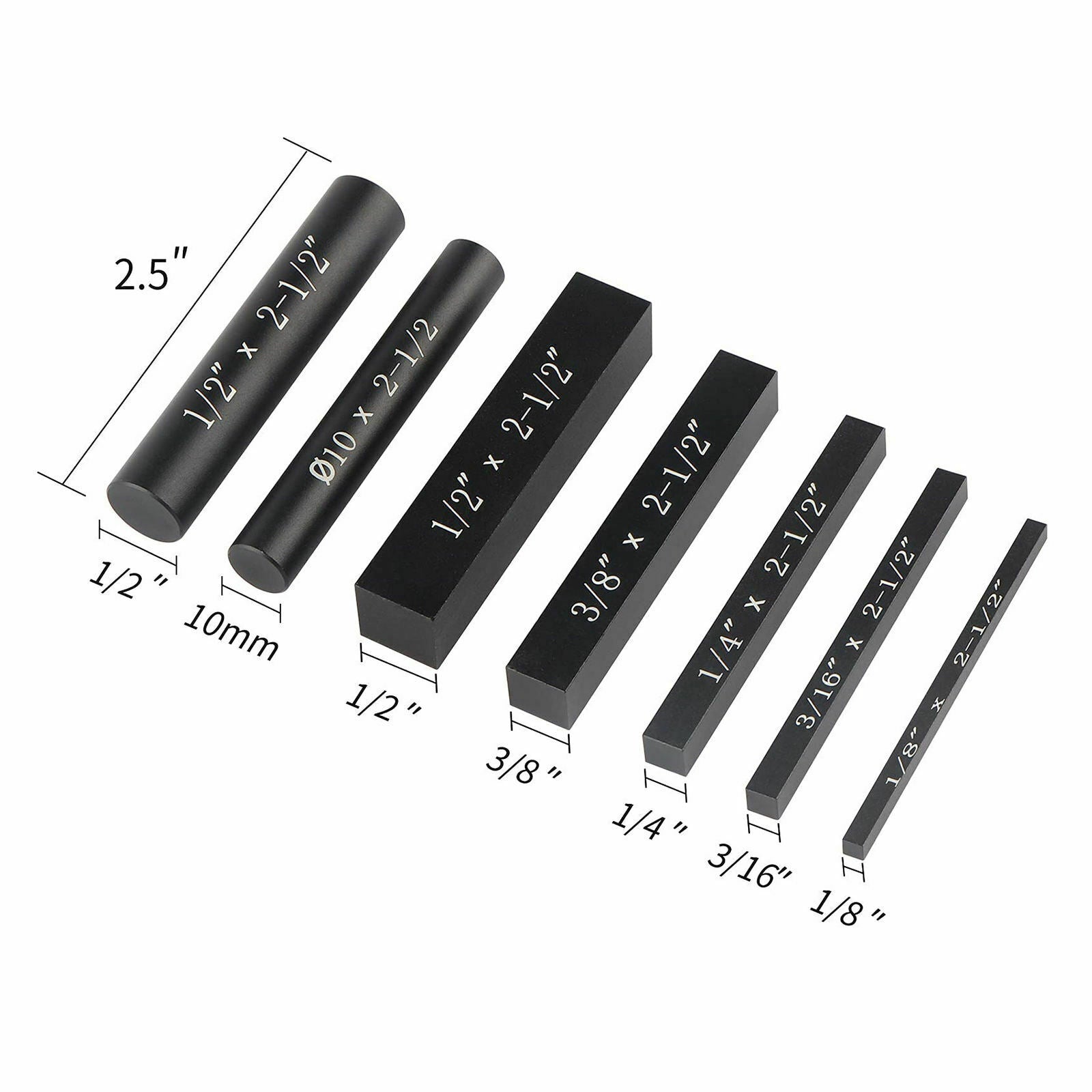 7Pcs Metric Setup Blocks Setup Blocks for Woodworking Table Saw Accessories
