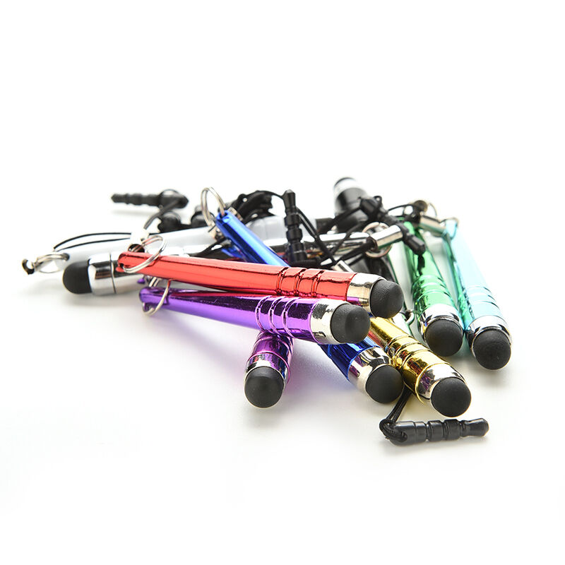 10X Metal Stylus Touch Screen Pen & Anti-Dust Plug For Cell Phone iPad Tab.C Tt