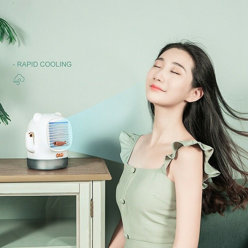 Mini Charging Aromatherapy Air Cooler Portable Air Conditioning Cooler I6A3