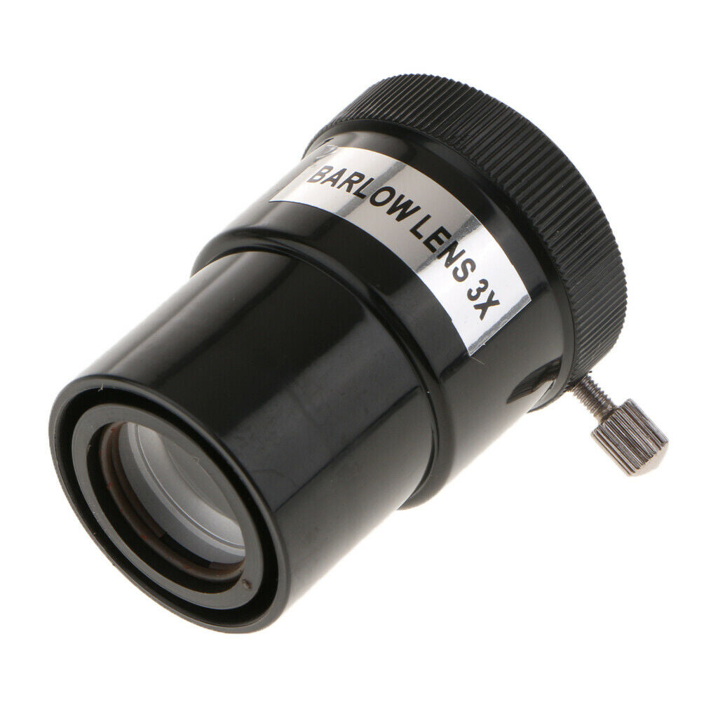 Telescope Eyepiece Barlow Lens 3X Magnification 1.25" Universal M42 Thread