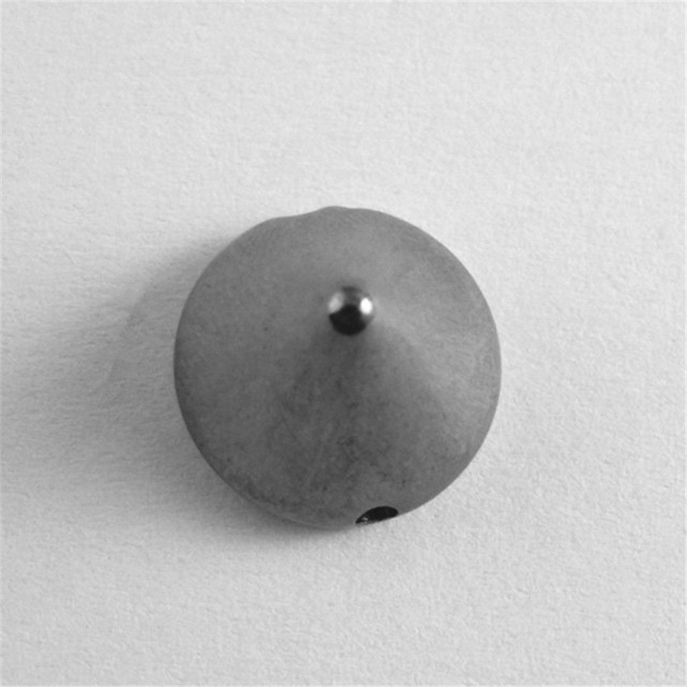 100 pcs Gun Black Rivet Beads Punk Style Bracelet Pendant Art Craft CCB Plastic
