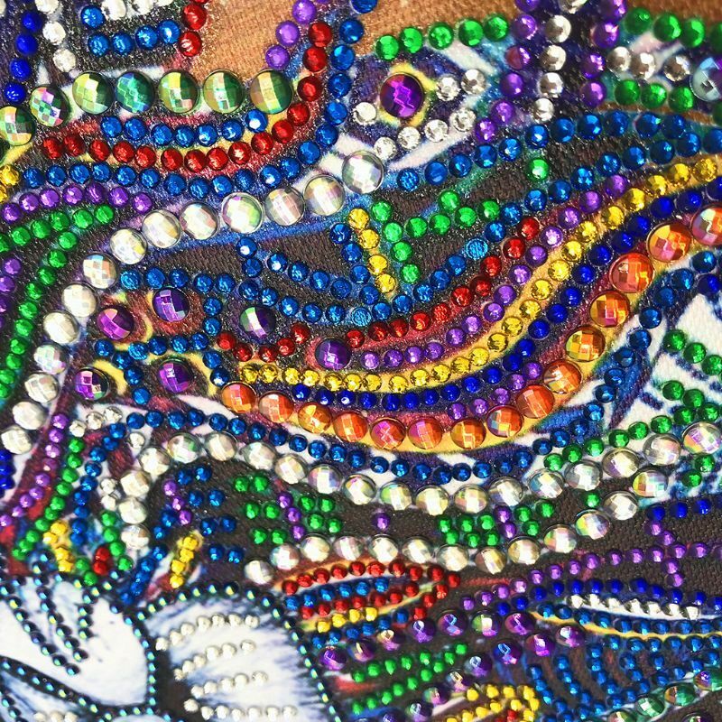 Lion DIY 5D Special Diamond Painting Embroidery Rhinestone Cross Stitch Kit