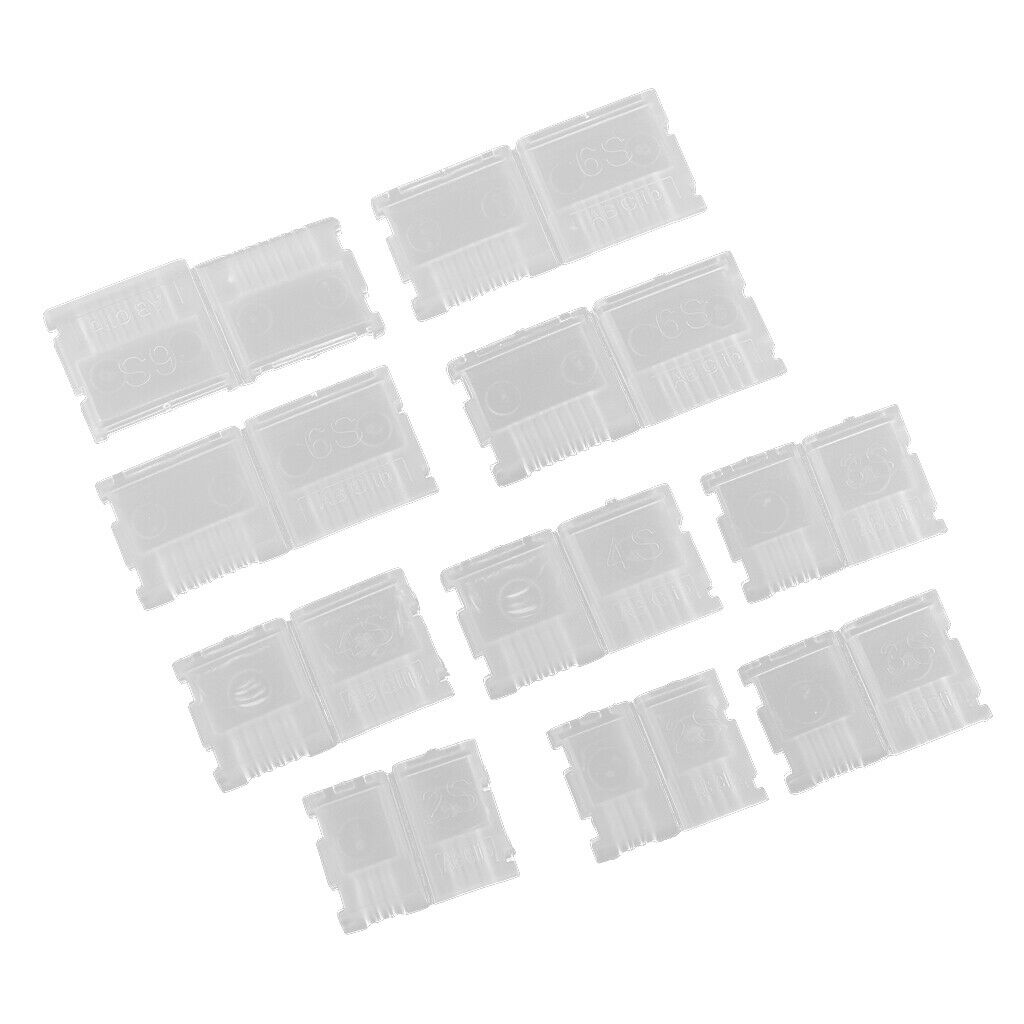 10pcs AB Clip Buckle Lipo Connection Plug Protector for 2S 3S 4S 6S Battery