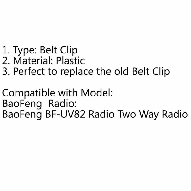 4Pcs Belt Clip Dust Cover For BaoFeng BF-UV82 Radio Two Way Radio Walkie CA