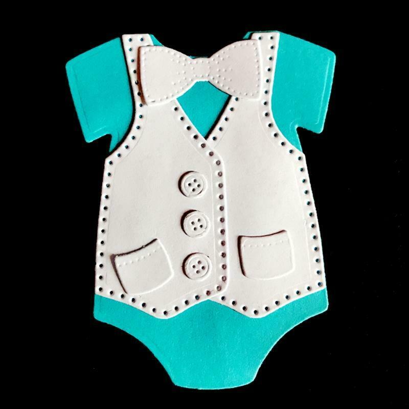 Baby Boy Vest Metal Cutting Dies Stencil DIY Scrapbooking Album Paper Card Mold