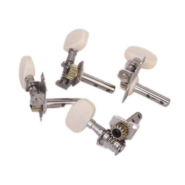 4pcs Tuning Peg Machine Heads Tuners Set 2L+2R For Electric 4-String Bass Guitar