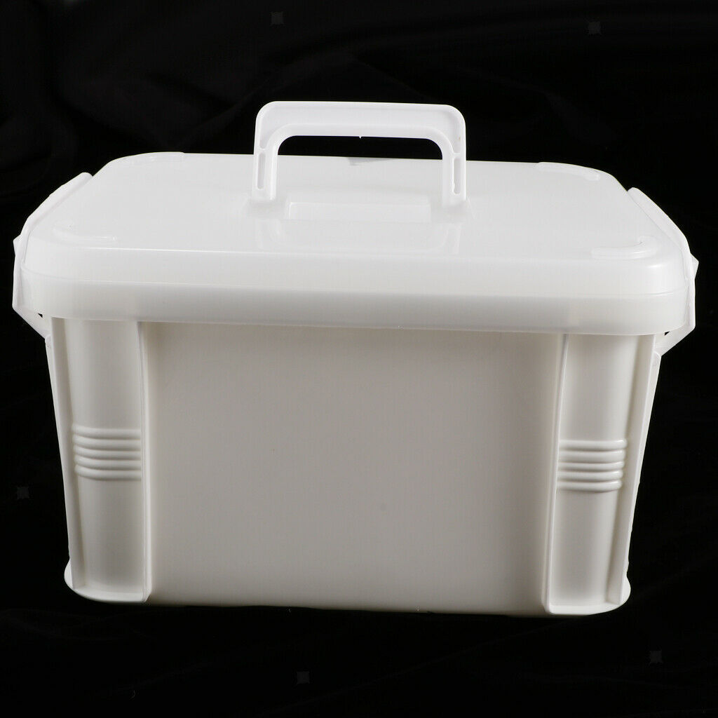 Plastic Storage Box Container with Lid Handle