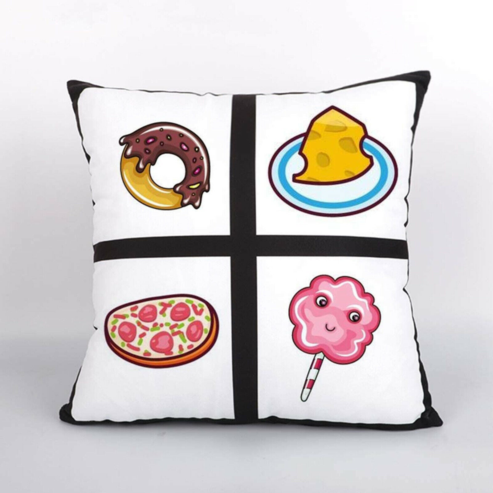 Sublimation Blank Panel Pillow Case Covers Heat Press Print Cushion Case