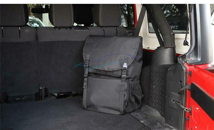 1PCS For Wrangler JK TJ JL Car Spare Tire Storage Bag Cargo Tool Storage Bag