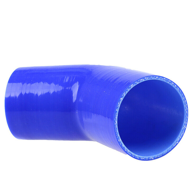 Silicone Elbow Radiator Hose Straight 45 Degree Air Water Intake Pipe 70mm