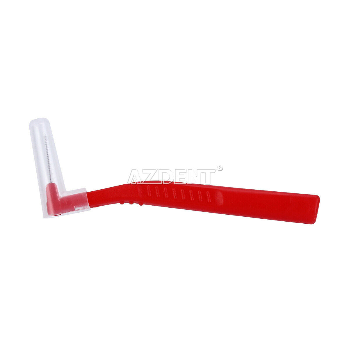 10X Dental Ortho Toothbrush Interdental Brush Floss Mirror Wax Traction RED Kit