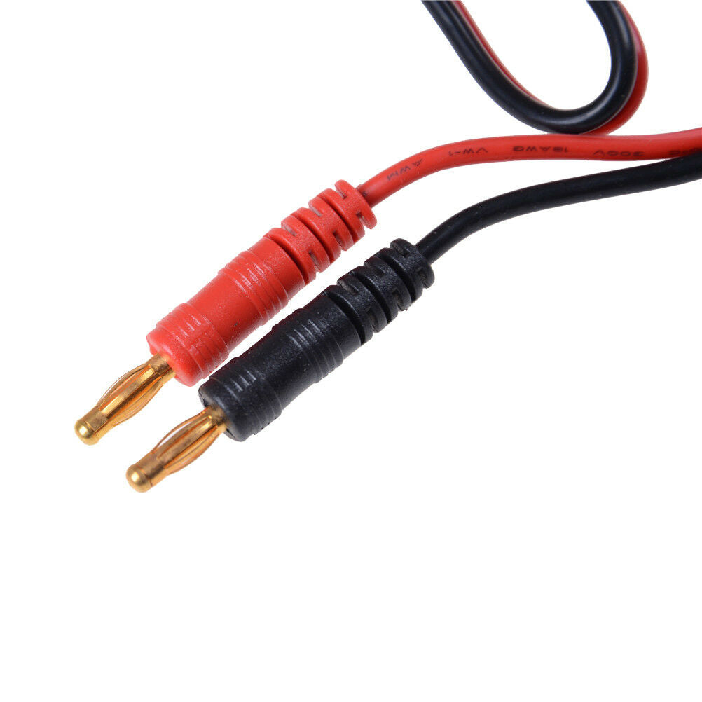 XT60 LiPo Battery Charging Cable to 4mm Bullet/Banana Plugs Lead.l8