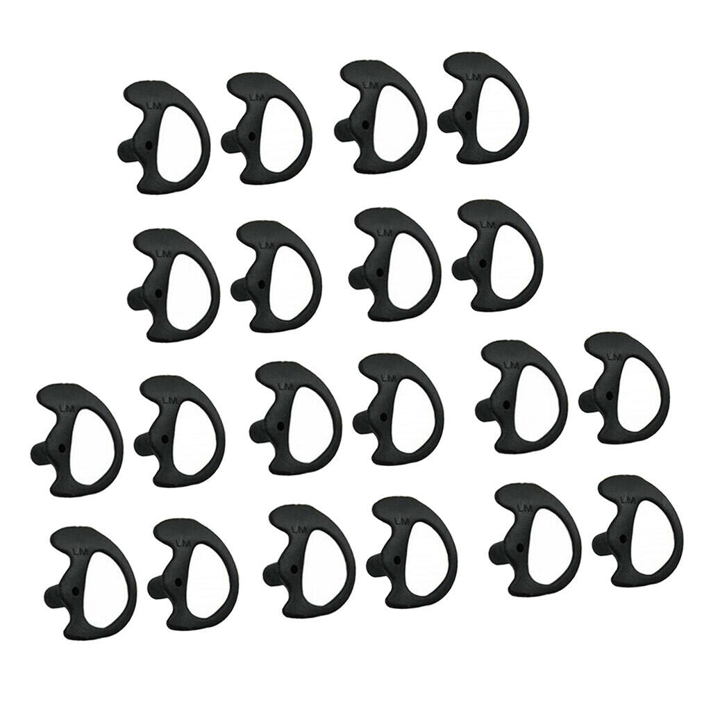 10 Pairs Soft Left Earplug Ear Plugs For  Two Way Radio Kits
