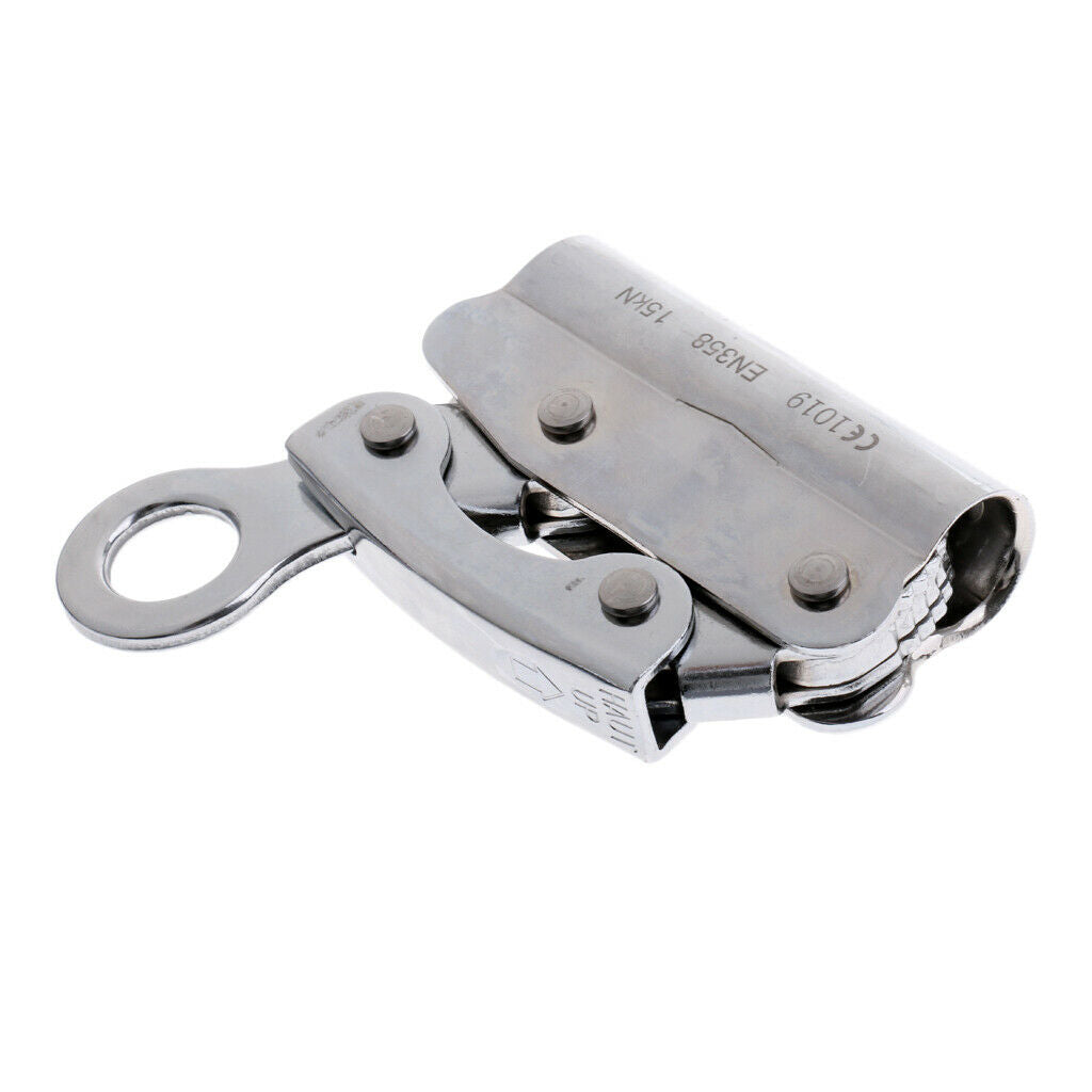 15KN/3372LB Fall Protection Alloy Steel Rope Grab Protecta for 12-16mm Rope Rock