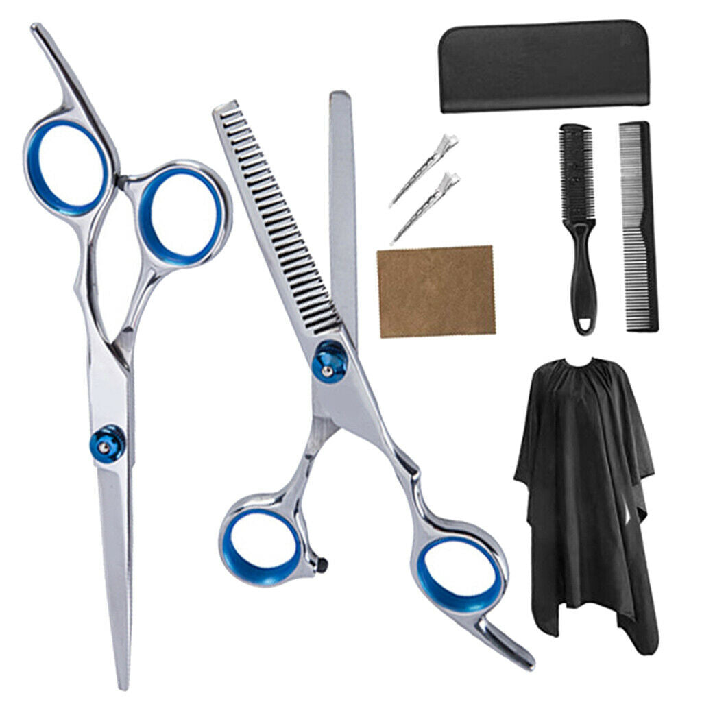 Hairdressing 6" Thinning Shears Scissors Hair Cutting Capes Salon Tools