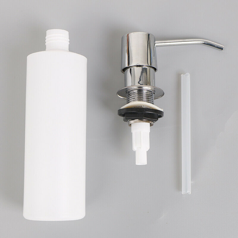 300ml Kitchen Sink Soap Dispenser Pump Head Liquid Bottle Organizer Convenie Lt