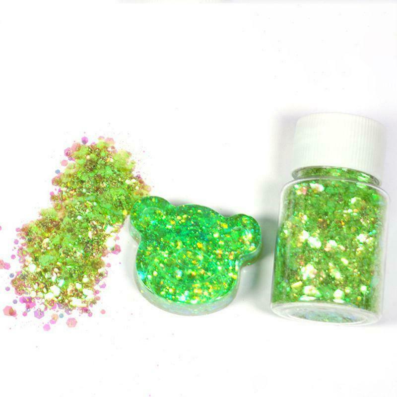 6 Pcs/set Glitter Filling Material Epoxy Filler Decoration Ornaments DIY Tool