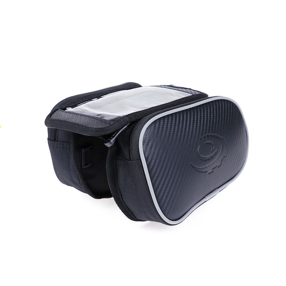 Bicycle bike top frame front pannier saddle tube bag double pouch holderSEA Tt