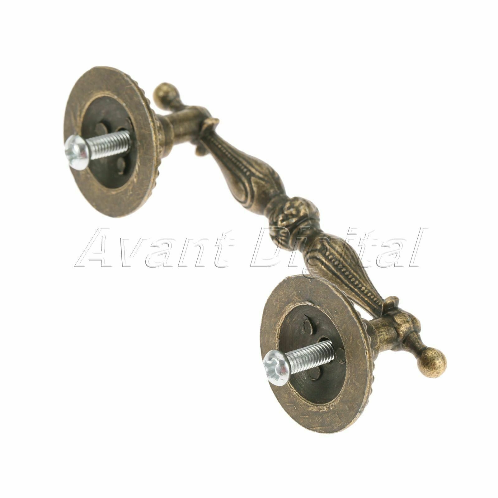 Retro European Furniture Cupboard Wardrobe Door Pull Handle Cabinet Drawer Knob