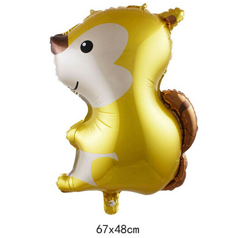 4pcs Animal Foil Balloons Birthday wedding Forest Party Decorations ball .l8