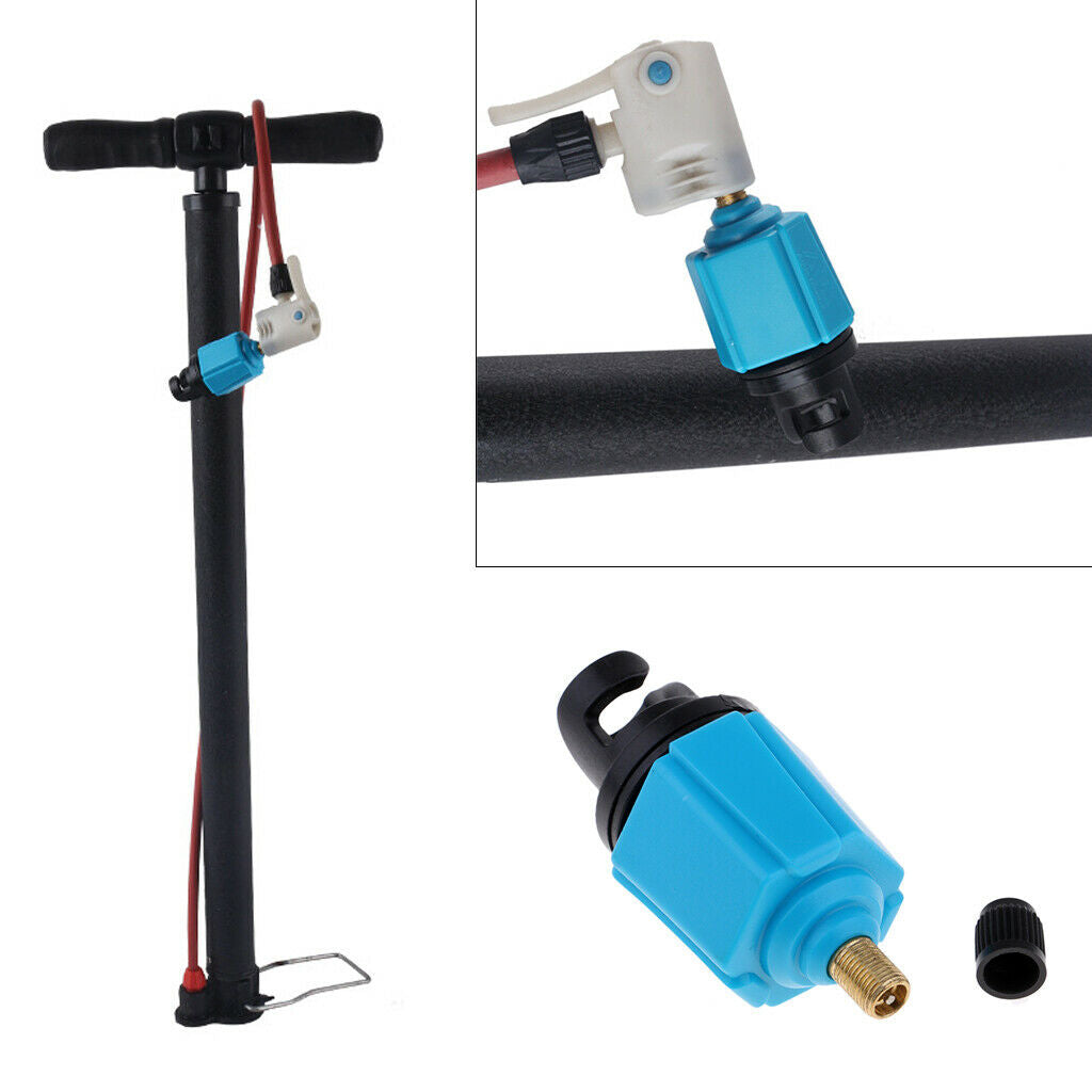 Inflatable Boat Pump Valve Adapter   Air Paddle Board Kayaking Accessory