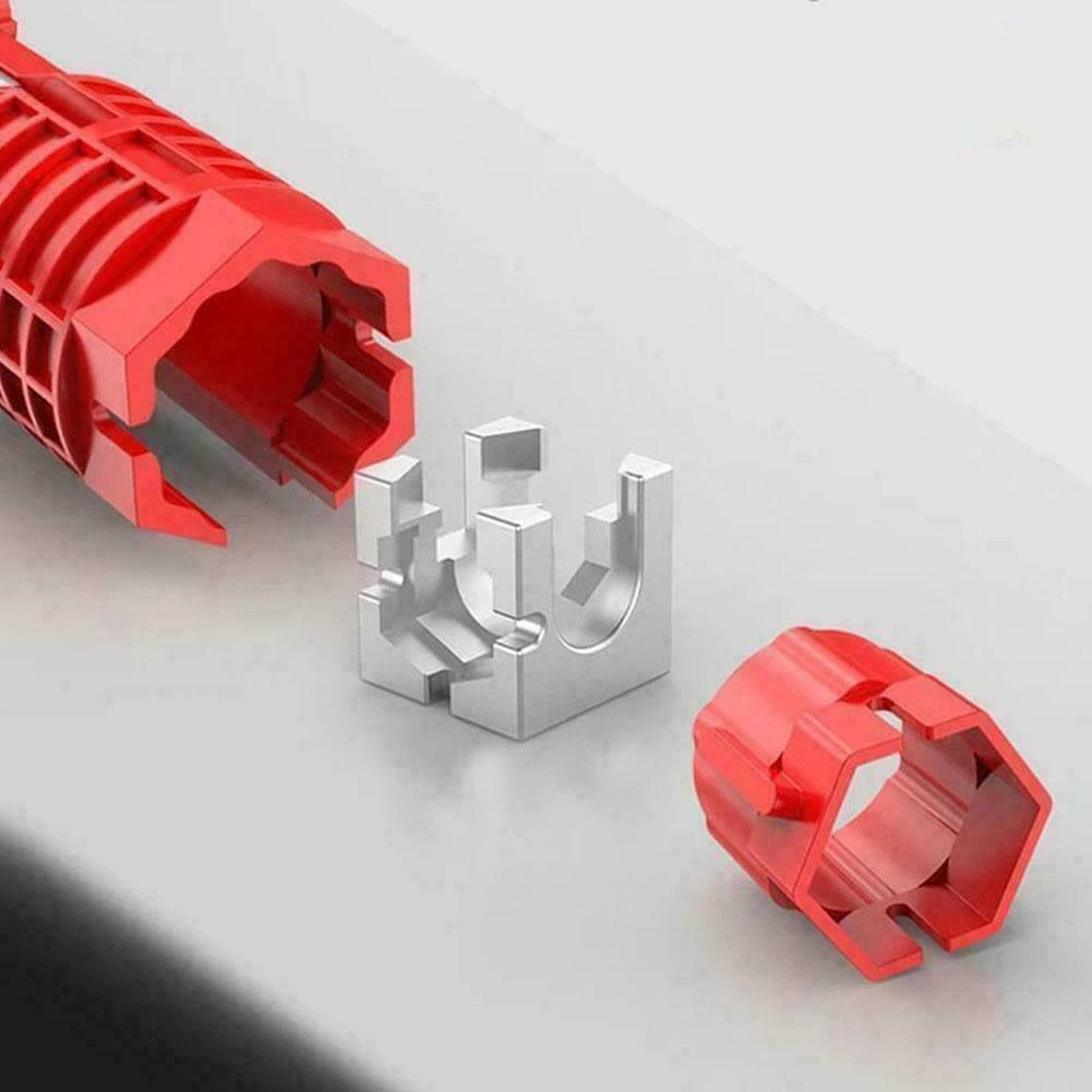 Multifunction Spanner 18 IN1 Sink Basin Faucet Wrench Install Tap Tool Sink Tool