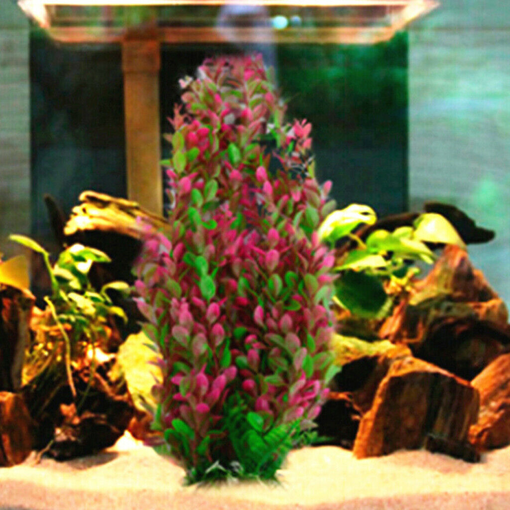 Artificial Aquatic Plant Grass Fish Tank Aquarium Ornament Landscape Type 1