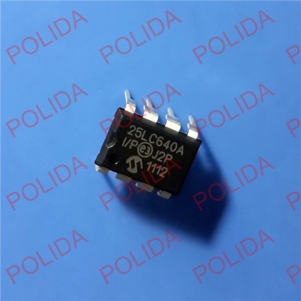 5PCS IC MICROCHIP DIP-8 25LC640A-I/P 25LC640A