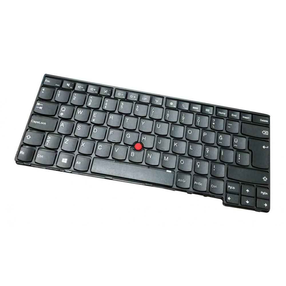 Black Plastic Turkey Layout Keyobard Assembly for Lenovo Thinkpad E431 PC