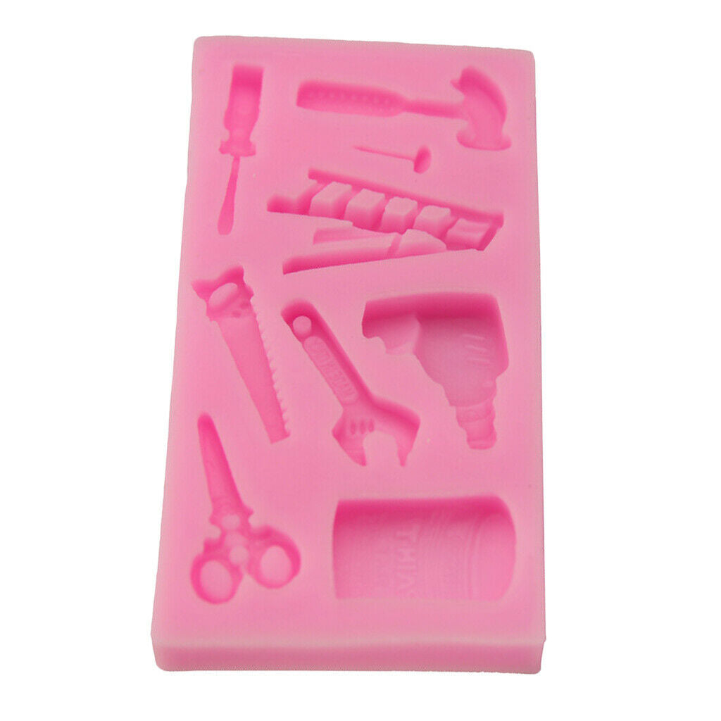 Hardware tools fondant cake mold Christmas party cake making plaster mold