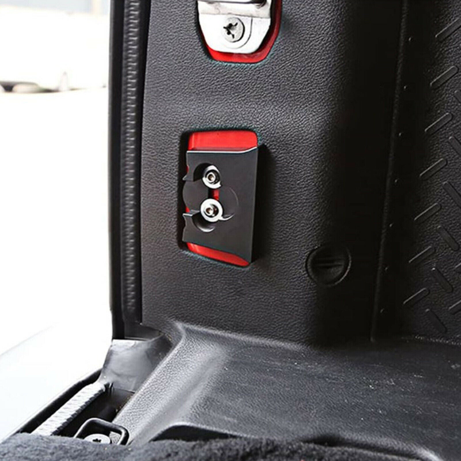 Tailgate Latch Bumper Actuator Limit Block for Jeep Wrangler 2007-2017 Black