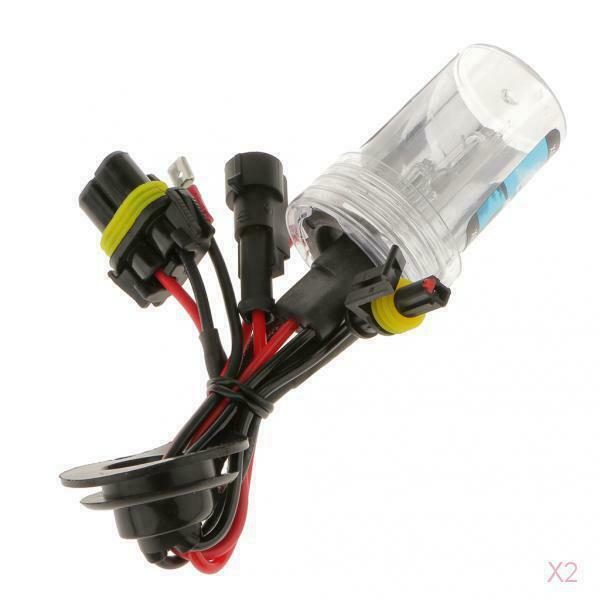 2x H7 55W 12V HID Xenon Headlight Conversion Bulbs Light Lamp Kit 6000K