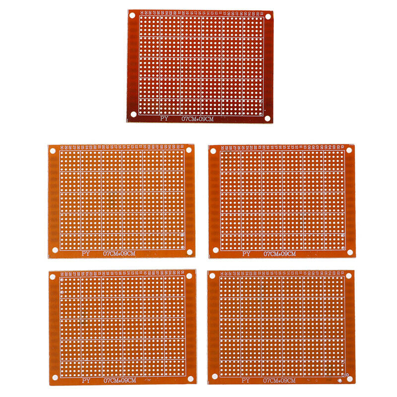 5Pcs 7x9 cm DIY Prototype Paper PCB Universal Board prototyping pcb kit  BXA.DD