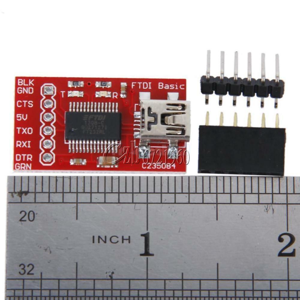 3.3V 5V Newest FT232RL FTDI USB2.0 to TTL Serial Adapter Module for Arduino