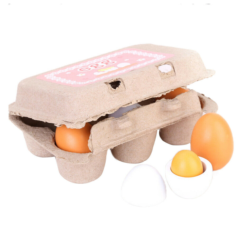 Wooden Wooden Easter Eggs Children Early Childhood Development Toys