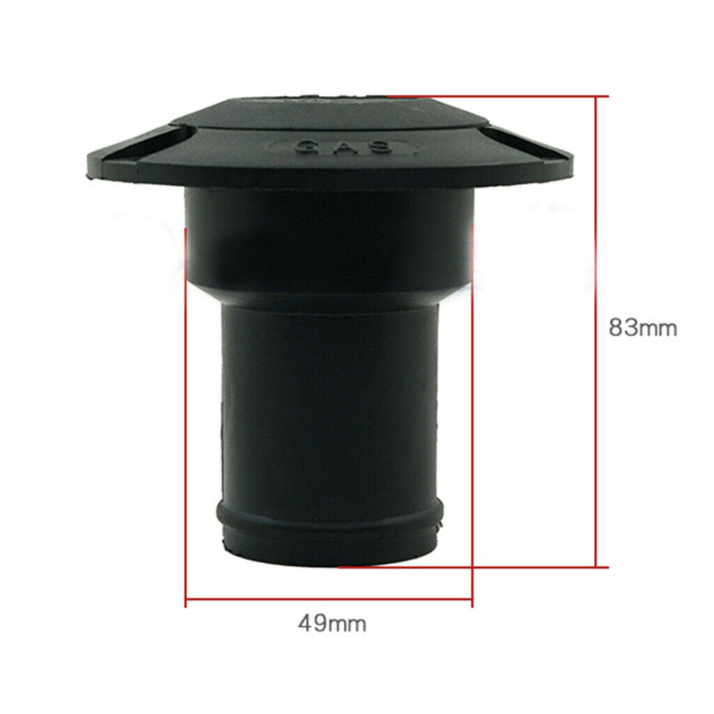 Marine Boat Accessories Deck Gas Filler 85mm/3.35inch New Universal for Trailer