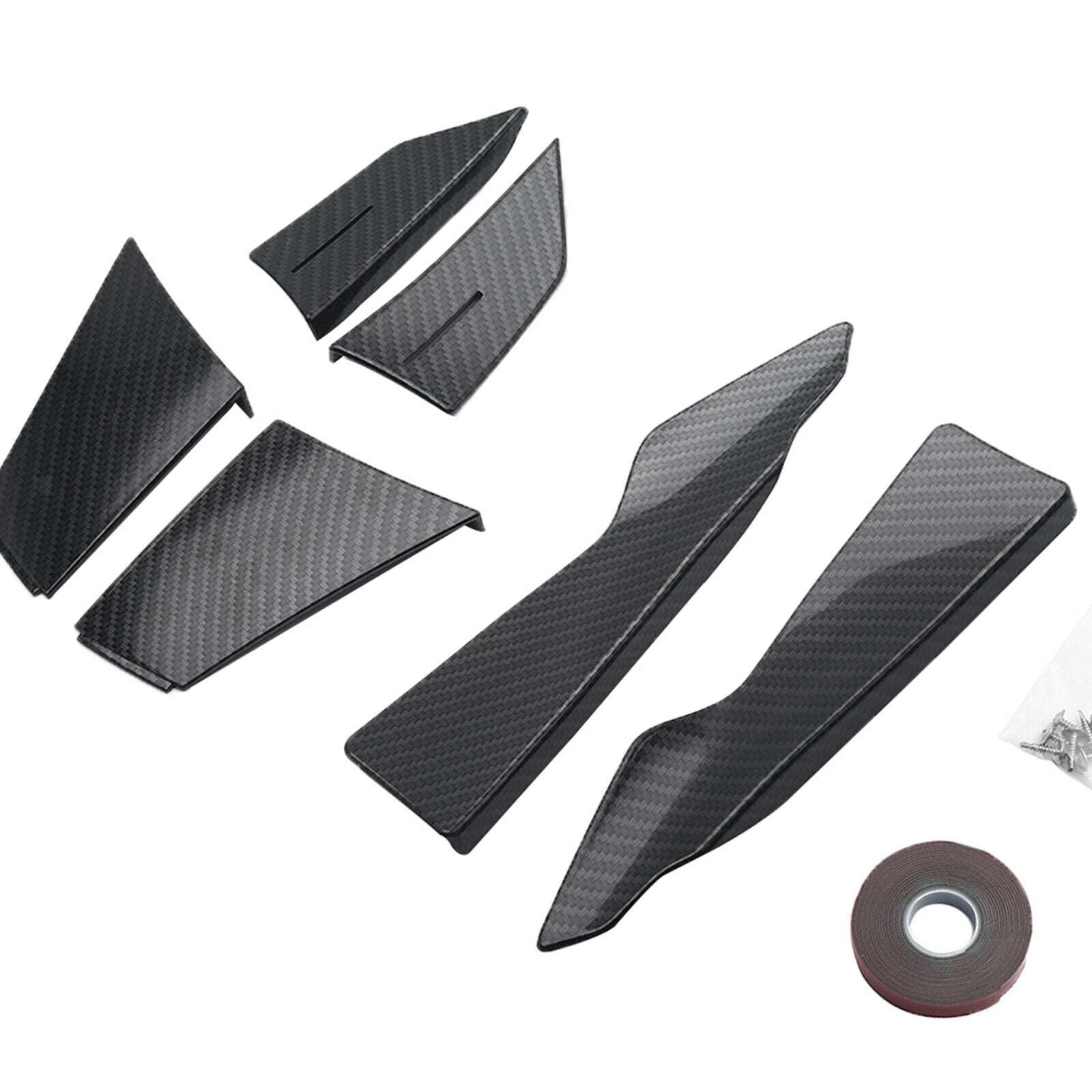Auto Detachable Splitter Diffuser Lip ABS for F82 M4 Carbon Fiber Look