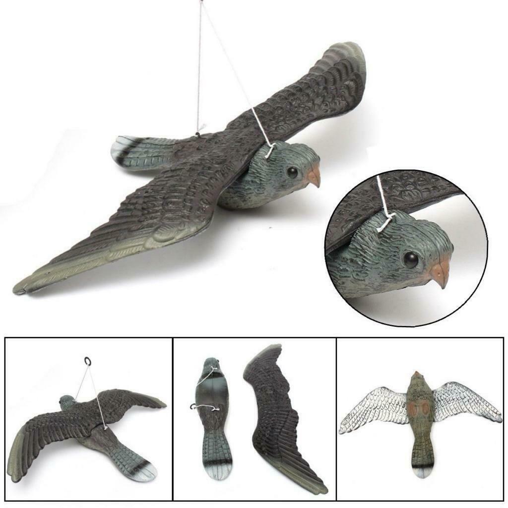 2X Flying  Pigeon Decoy Garden Plant Rodent Bird Control Hunting Scarer